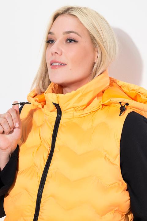 Produktbild Ulla Popken HYPRAR Steppweste, wasserabweisend, Kapuze, Saum-Zipper (46, 48)