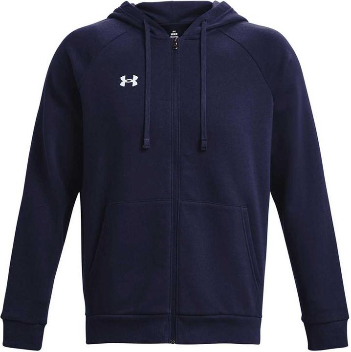 Immagine prodotto Under Armour Rival Felpa con Cappuccio Cerniera su intera lunghezza Adulto Unisex (3XL)
