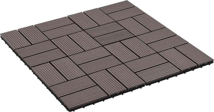 Produktbild vidaXL Terrassenfliese (11x, 30 x 30 cm)