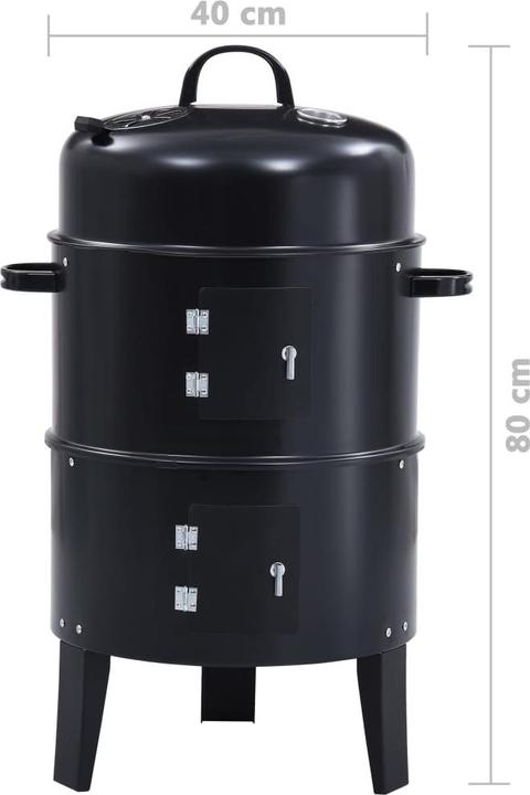 Produktbild vidaXL Holzkohlegrill