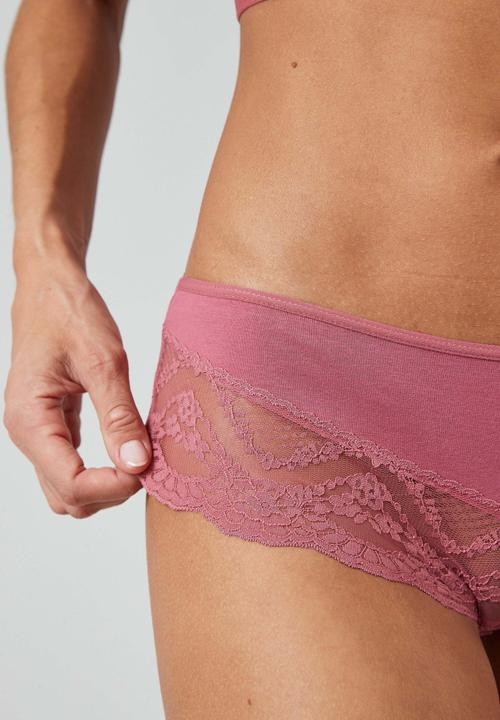 Produktbild Snocks Hipster Panties mit Spitze (S, 3er Pack)