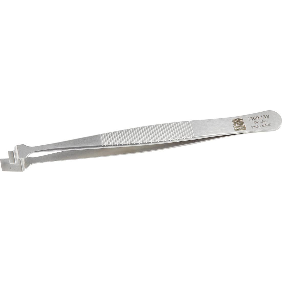 Rs Pro, Pinzette, Wafer tweezers serrated handles 120mm