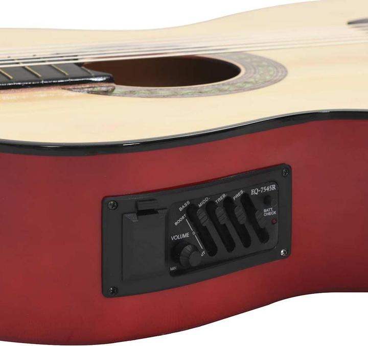 Actual product image vidaXL Montague (Western guitar, Duroplastic plastics, Lime wood)
