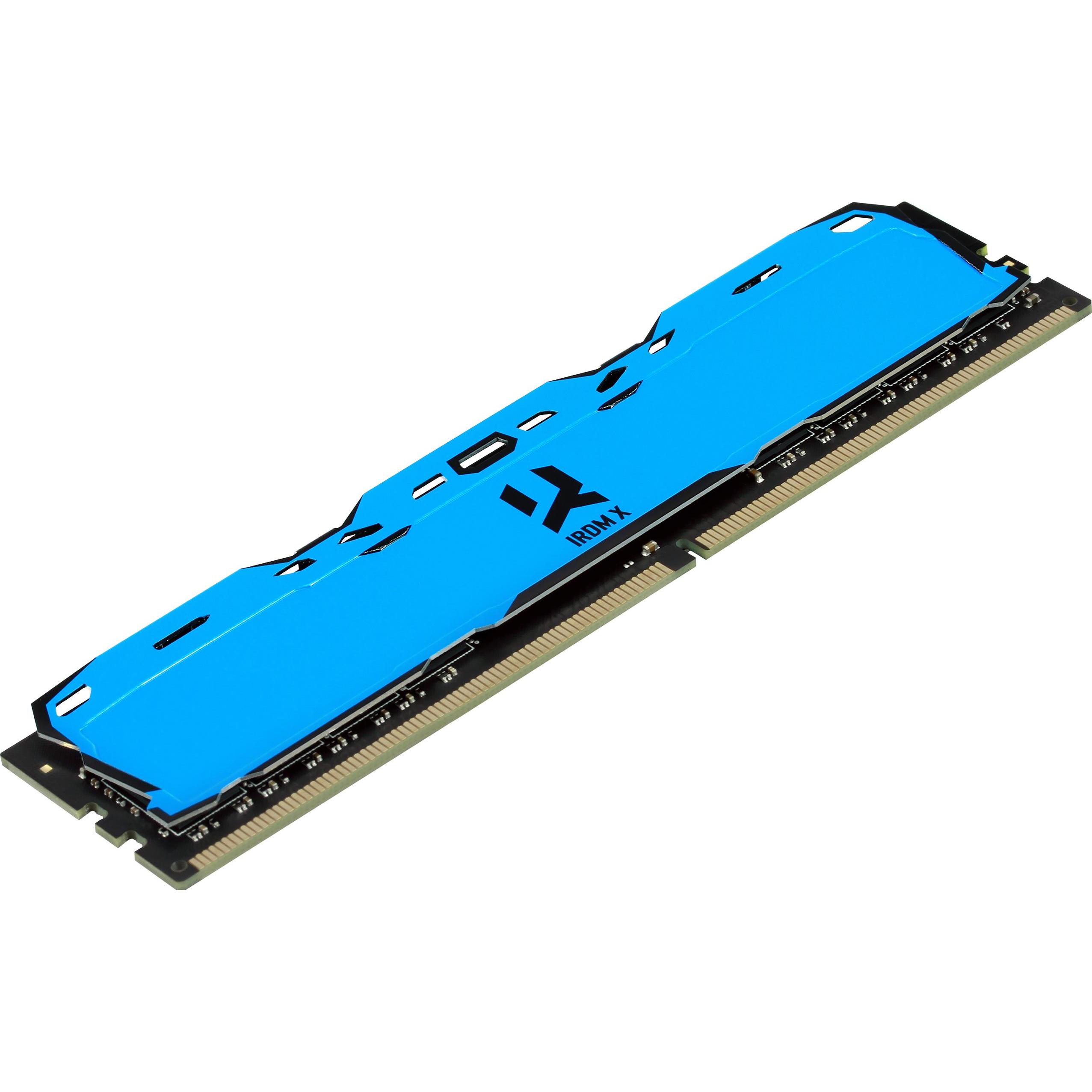 Thumbnail - Goodram IRDM X Speichermodul GB DDR4 (1 x 8GB, 3200 MHz, DDR4-RAM, DIMM), RAM, Blau
