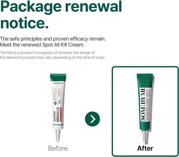 Etichetta energetica Some By Mi AHA.BHA.PHA 4Days Super Miracle Spot Crema All Kill (30 ml, Crema 24h)