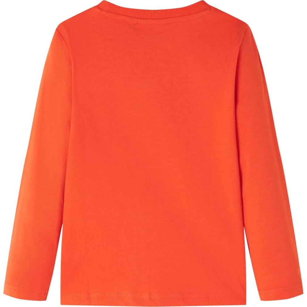 Thumbnail - VidaXL, Jungen, Shirt, Kinder-Langarmshirt Hellorange 116,Material: 100, Orange, (116)