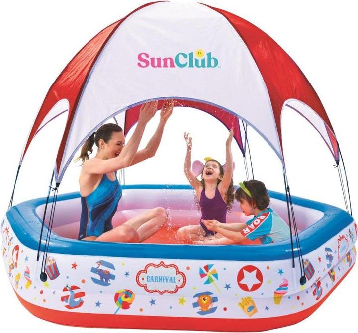 Actual product image Jilong BASEN DZIECIĘCY CIRKUS Z DASZKIEM 223x208x163CM 51124