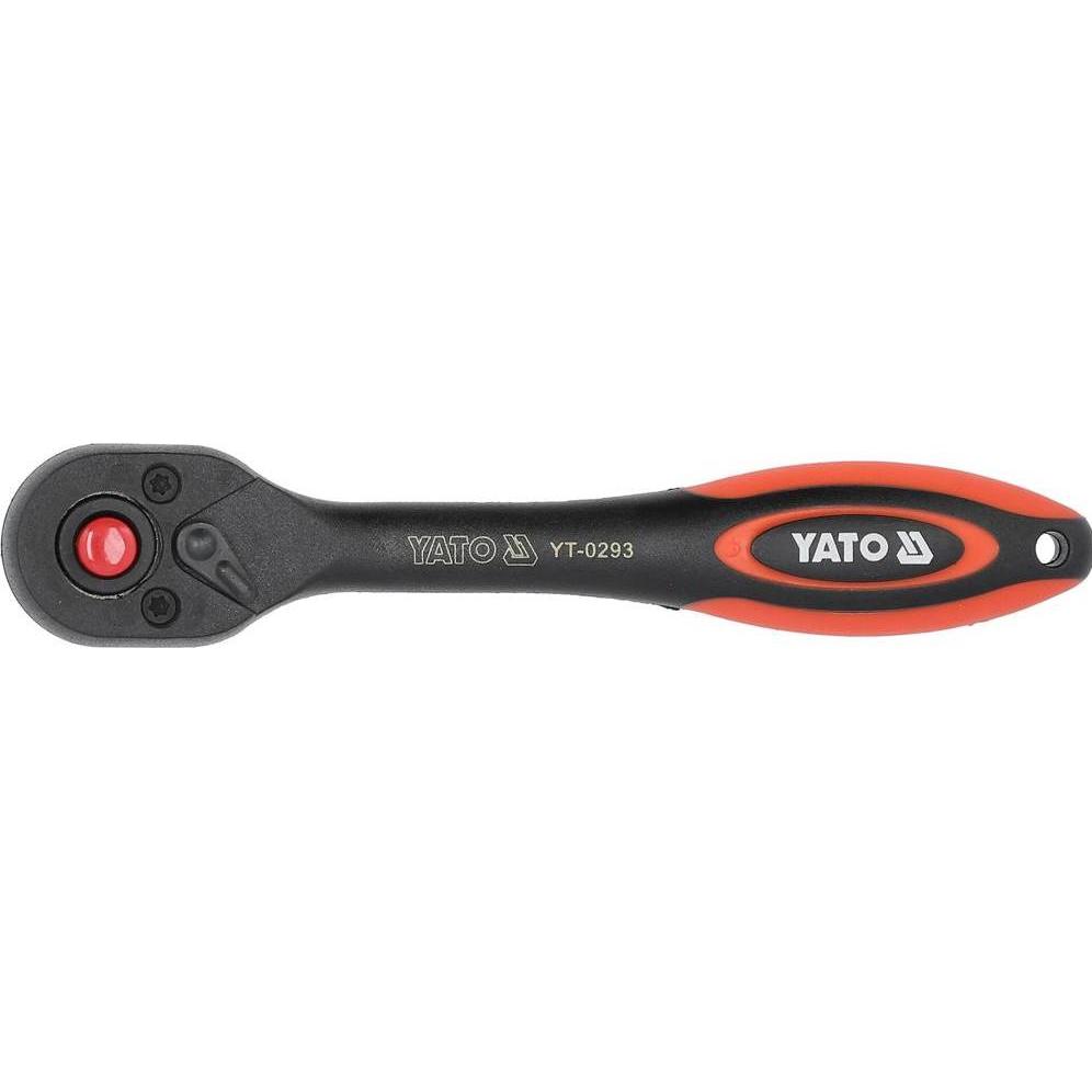 Thumbnail - Yato, Ratsche, Curved Composite Ratchet Handle 14 (1/4")