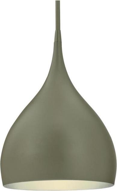 Actual product image Westinghouse Pendant Lamp Drop Matt Grey / Silver with 1 Lamp (E27)