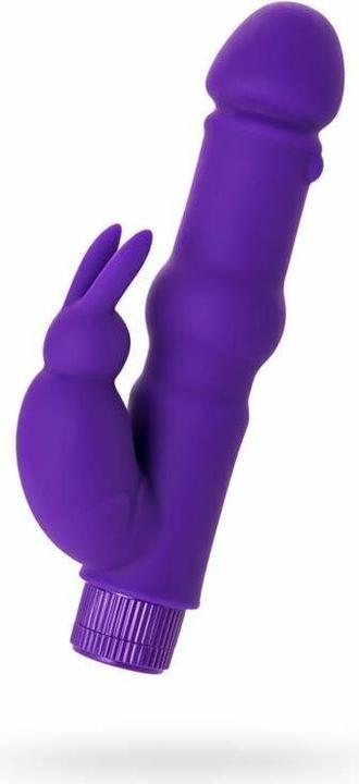 Actual product image Toyfa A-TOYS, Vibrator mit Klitoris-Stimulation, Silikon, Lila, 18 cm