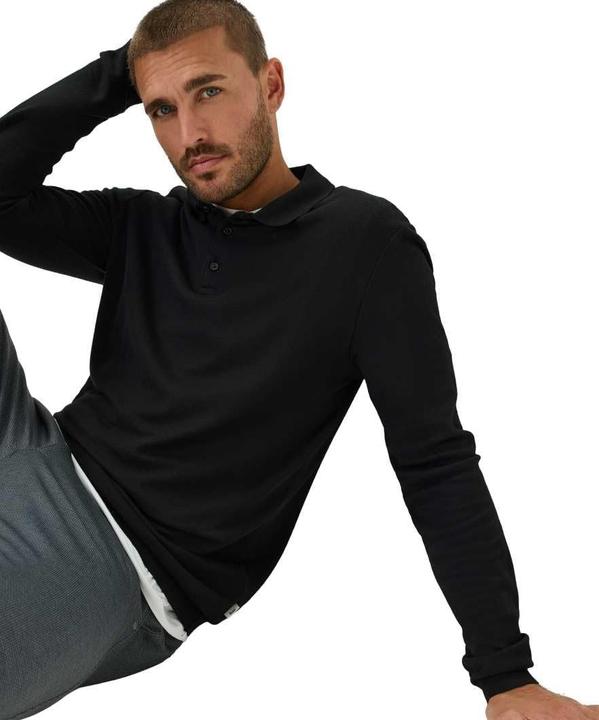Produktbild BRAX Gebreide jersey sweatshirt voor heren, 02 Black, L (L)