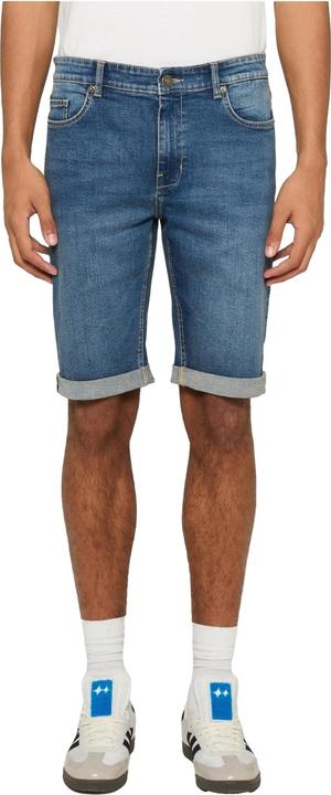 Immagine prodotto Urban Classics Basic Slim Fit Jeans Shorts mid deep blue washed 30 (30)