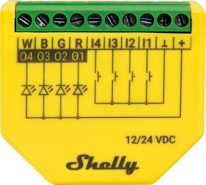 Image du produit Shelly Plus RGBW PM (Actionneur de variateur)