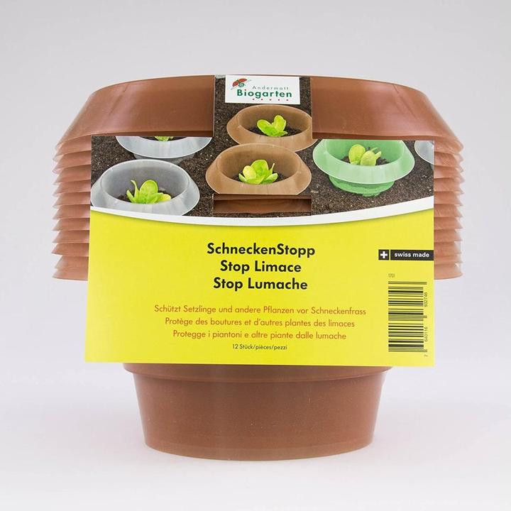 Andermatt SnailStopp PP, pack with 12 pieces, brown