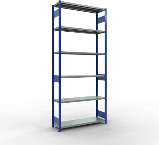 Actual product image Schulte Lagertechnik MULTIplus250 basic racking system with length ledgers