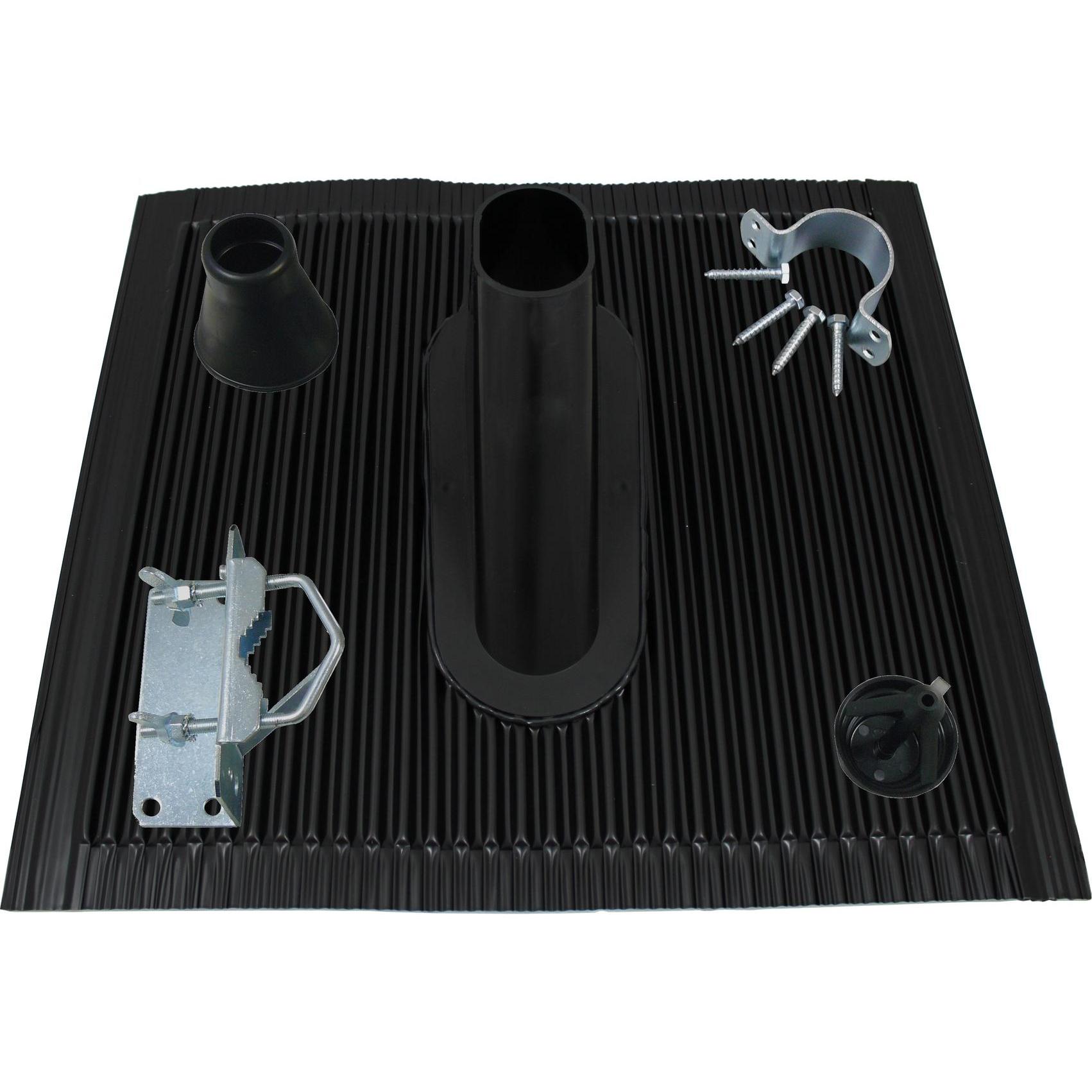 Televes Mastzubehoer-Set MAZ60S 60mm Aluziegel schwarz (244024)