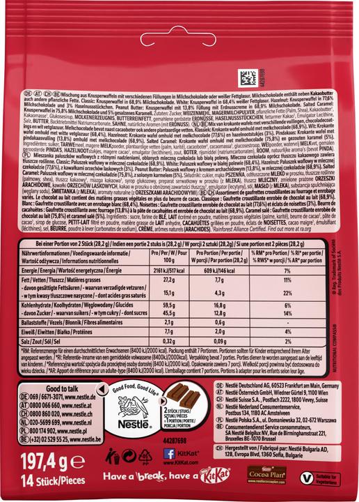 Actual product image Kitkat Mini Mix (198 g)