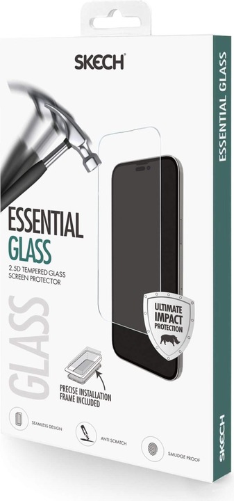 Immagine prodotto Skech Proteggi schermo in vetro temperato Essential (1 Pezzo/i, Apple iPhone 15 Pro Max)