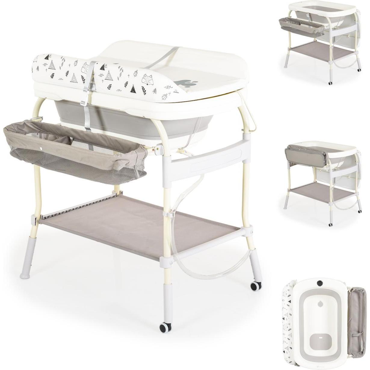 Thumbnail - Cangaroo, Babybadewanne, Babybadewanne Wickeltisch 2in1