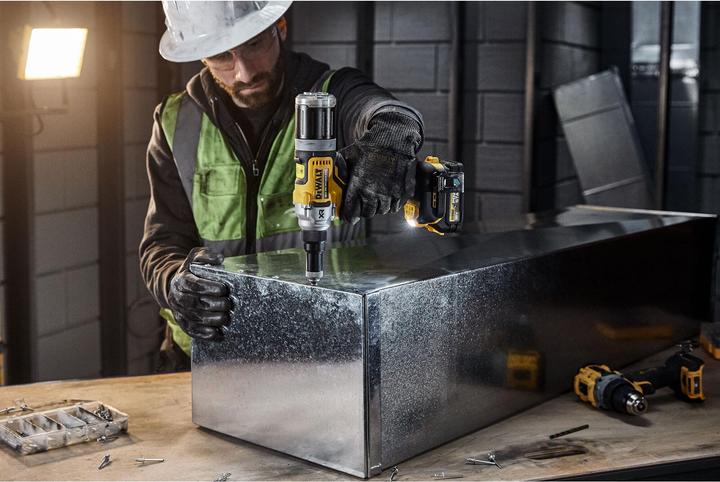 Actual product image DeWalt Cordless rivet gun, 18 V, basic version, 4.8 - 6.4 mm