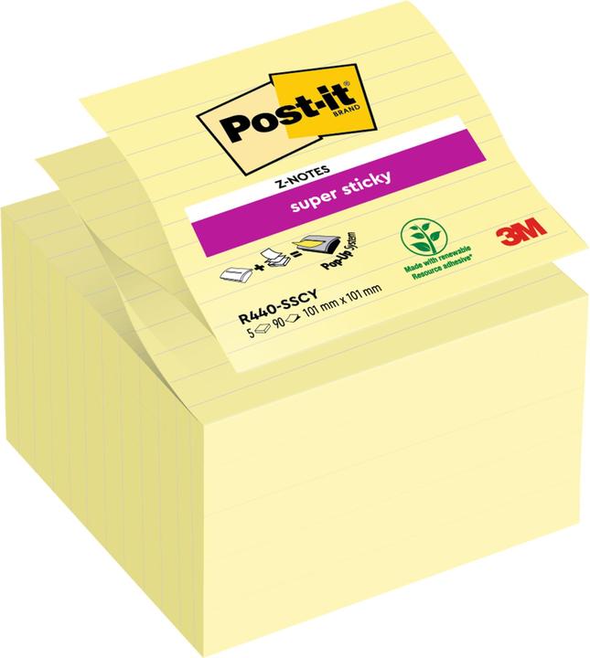 Actual product image Post-it Super Sticky Sticky Notes (101 x 101 mm)
