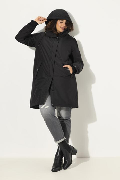 Produktbild Ulla Popken HYPRAR Funktionsjacke, A-Linie, recycelt, 2-Wege-Reissverschluss (50, 52)