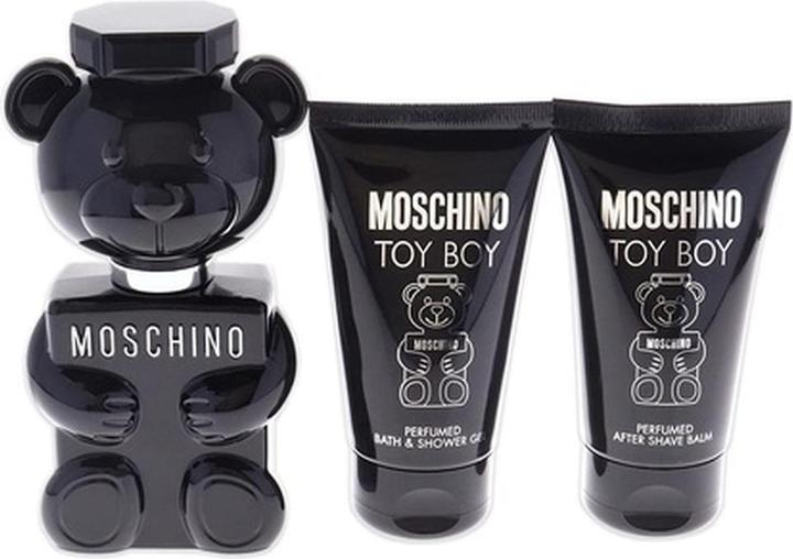 Immagine prodotto Moschino Toy Boy 3 Pezzi Gift Set EDP Spray, Bagnodoccia e Shower Gel, After Shave Balm (Set di profumi)