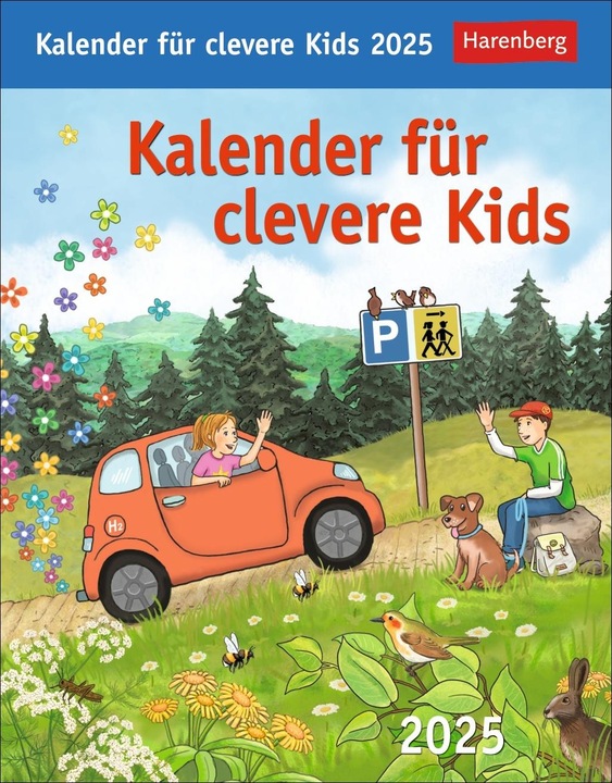 Produktbild Harenberg Kalender für clevere Kids Tagesabreisskalender 2025 (Deutsch)