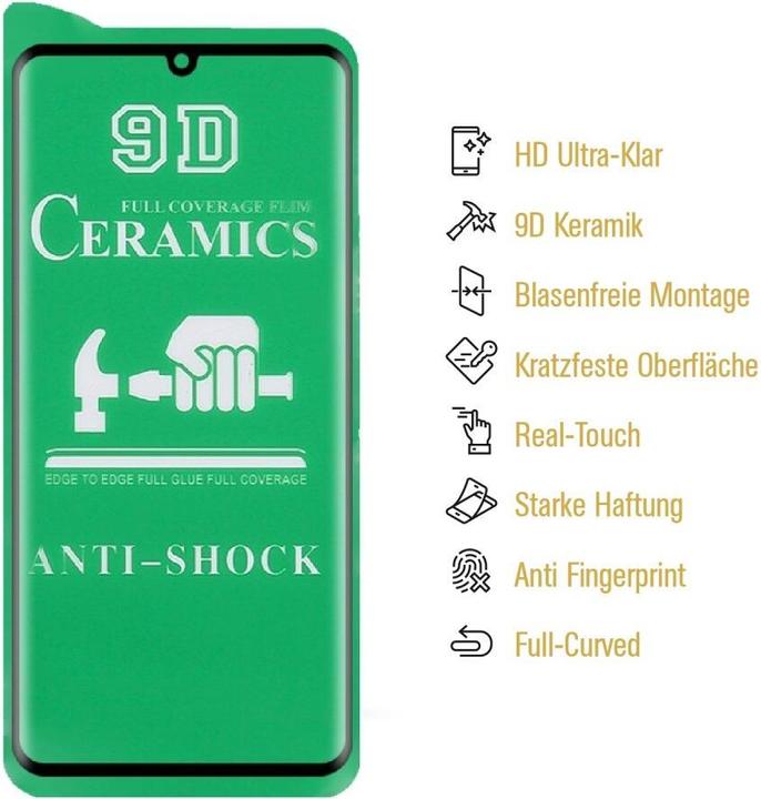 Produktbild Protectorking 2x Ceramic-Glass Full Cover HD Klar (2 Stück, Xiaomi Redmi Note 10 Pro)