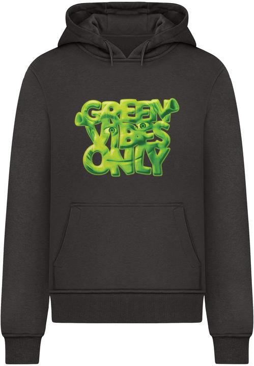 Produktbild MC Men Shrek Green Vibes Only Hoodie black M (M)