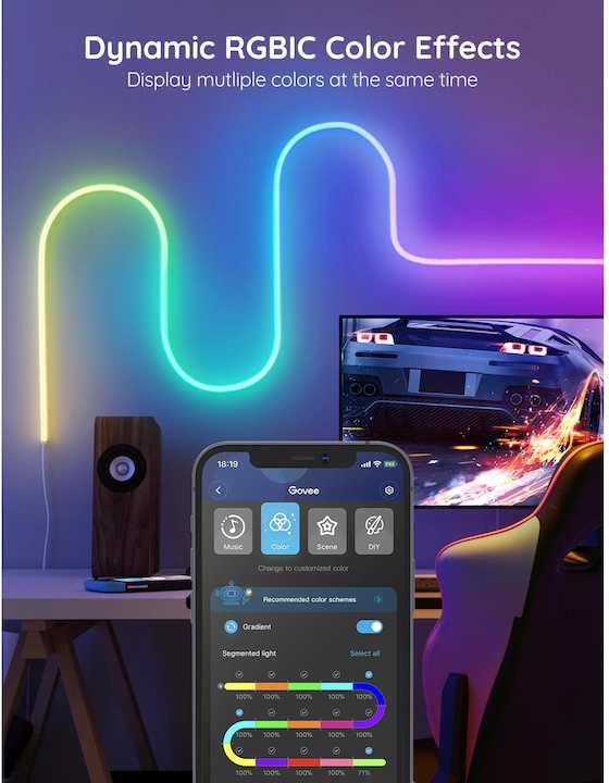 Image du produit Govee Neon (RGB, 300 cm, Intérieur)