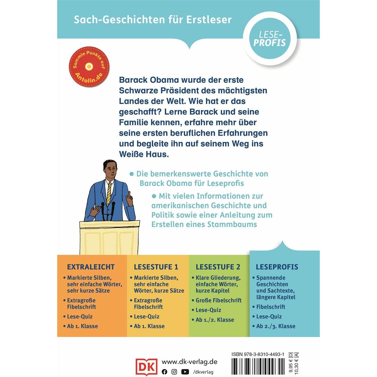 Thumbnail - SUPERLESER! Wer ist Barack Obama?, Kinderbücher von Stephen Krensky