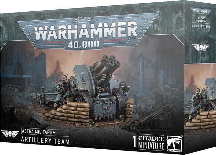 Games Workshop Warhammer 40k - Astra Militarum Equipe d'Artillerie de Krieg (Plastic)