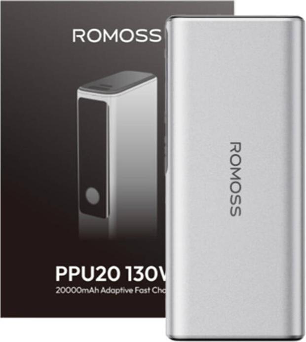 Image du produit Romoss PPU10 10000mAh 130W Powerbank (silver) (10000 mAh, 130 W, 36 Wh)