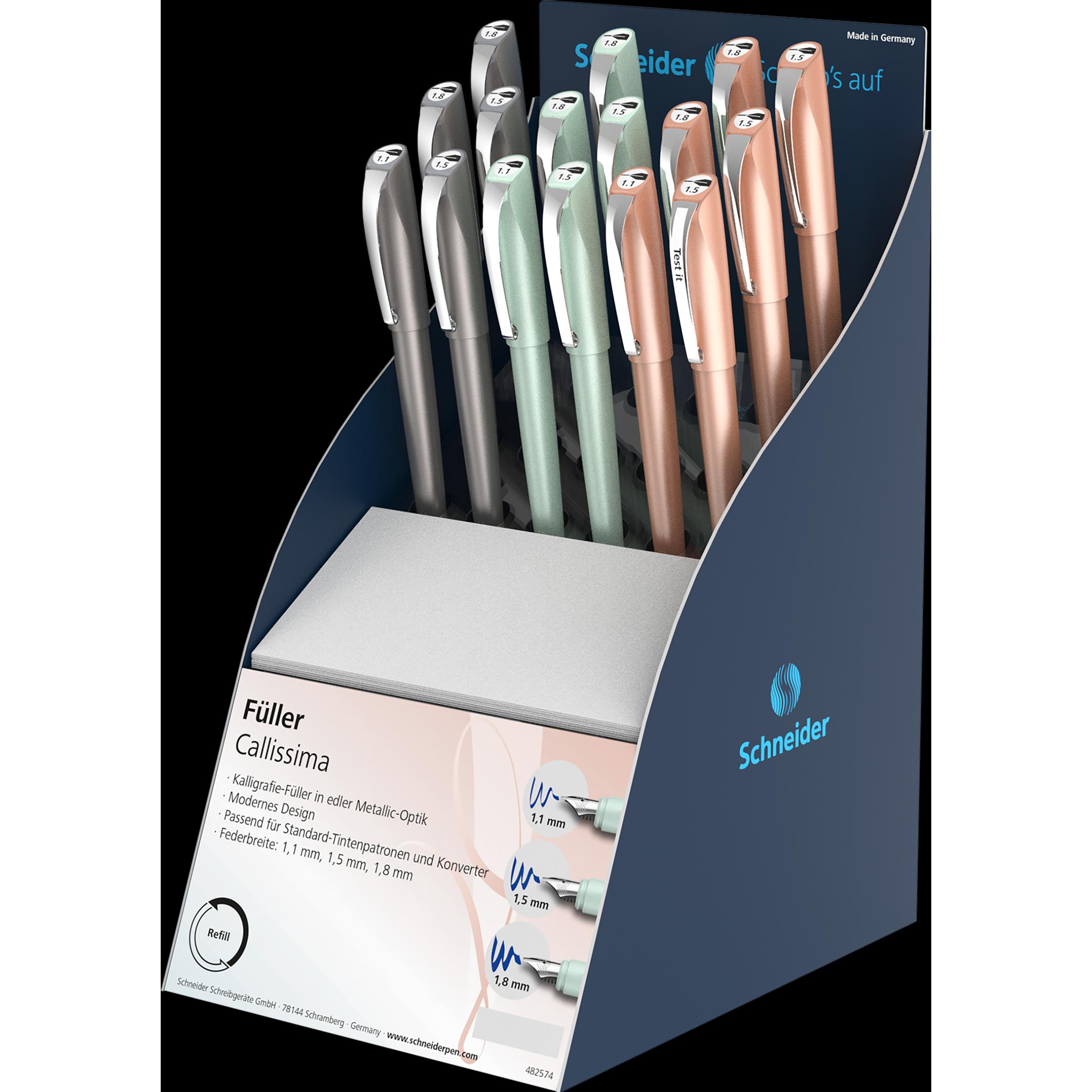 Schneider, Kasse, Display Füller Callissima