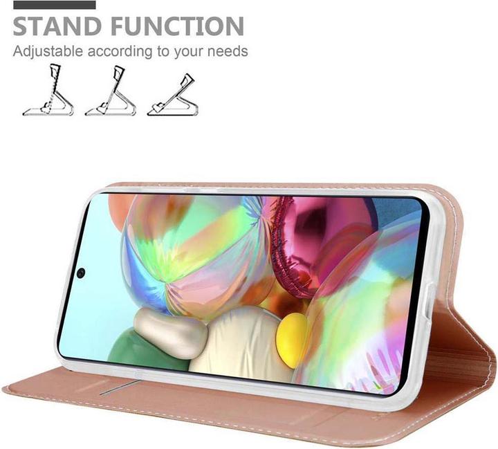 Actual product image Cadorabo Book Classy Style Cover (Samsung Galaxy A71)