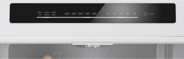 Produktbild Siemens KG49NVIBG, Freistehende Kühl-Gefrier-Kombination mit Gefrierbereich unten (440 l)