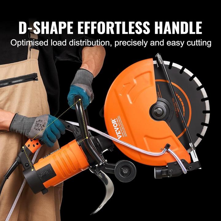 Actual product image Vevor Electric Concrete Saw