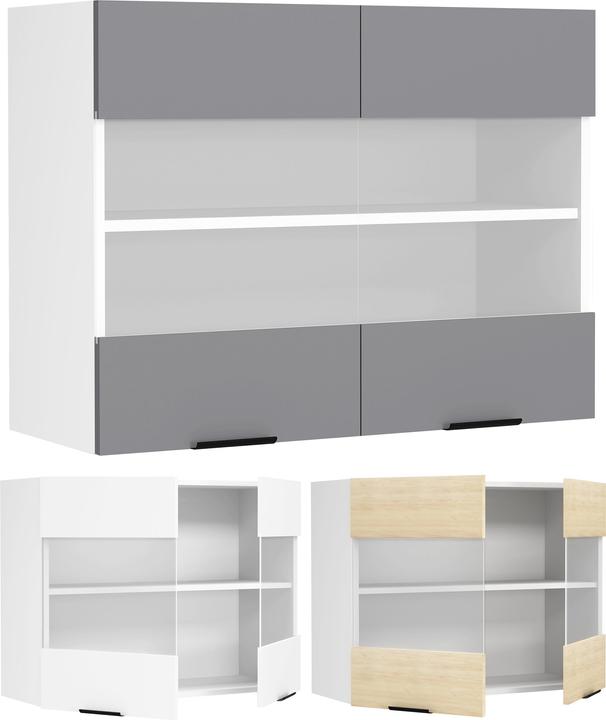 VCM Küchenschrank B. 80cm Hängeschrank Fasola (80 x 31 x 60 cm)