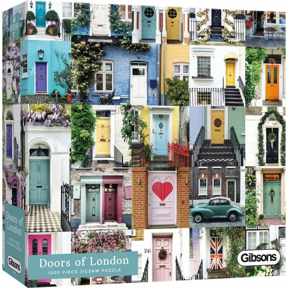 Gibsons London Türpuzzle 1000 Teile (1000 Teile)