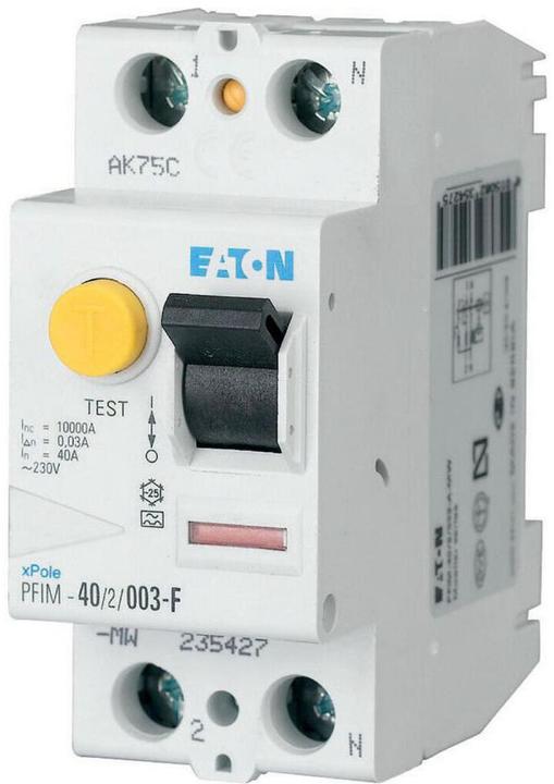 Eaton RCD stroomonderbreker