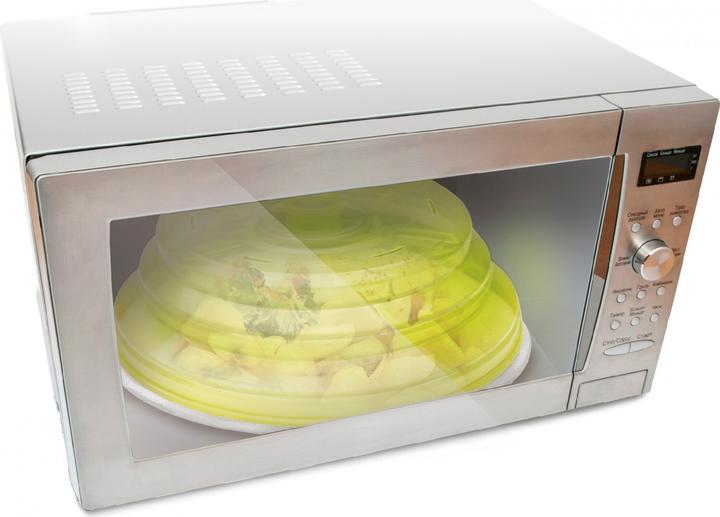 Actual product image Ibili Foldable microwave cover 25.5 cm Practical splash guard for the microwave