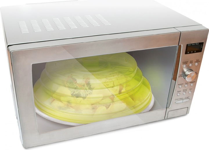 Produktbild Ibili Faltbarer Mikrowellenabdeckung 25,5 cm Praktischer Spritzschutz für die Mikrowelle