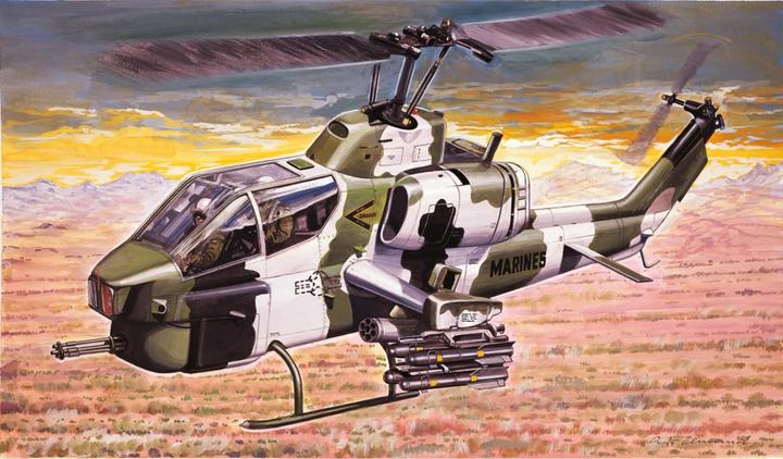Actual product image Italeri Heli Seacobra