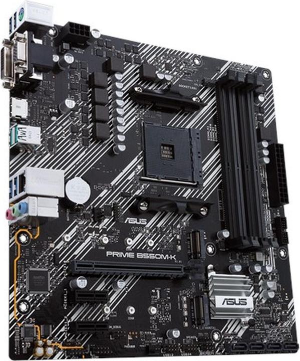Produktbild ASUS PRIME B550M-K (AM4, AMD B550, mATX)