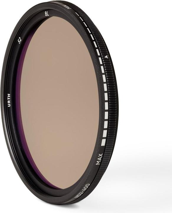 Productafbeelding Urth 52mm ND2 400 (1 8,6 Stop) Variabel ND Lensfilter (52 mm, ND / grijsfilter, 52 mm)