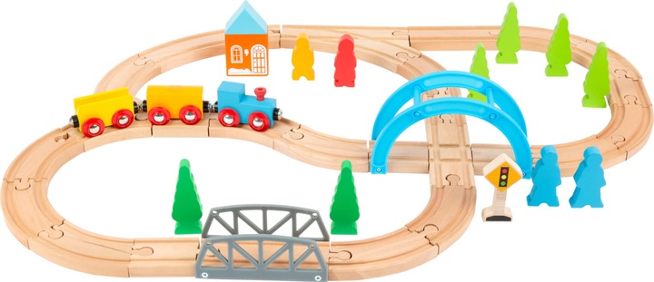 Produktbild small foot Holzeisenbahn Grosse Reise