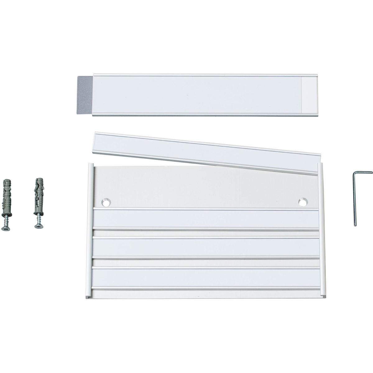 Ultradex, Informationsschild, Türschild Serie silver BxH 180x108mm Aluminium eloxiert