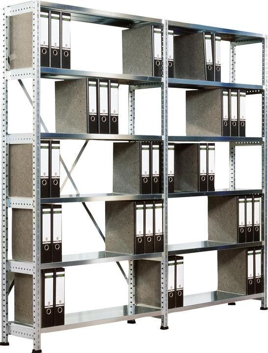 Actual product image kaiserkraft File and archive boltless shelving, galvanized