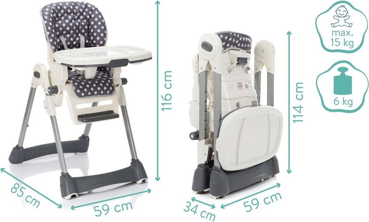 Image du produit Fillikid Bob (Chaise haute)